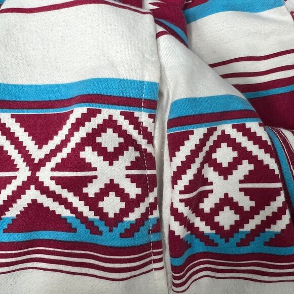 Truly Madly Deeply Aztec Print Bohemian Long Sleeve Women's Sweater/Top Size XS - Picture 4 of 8